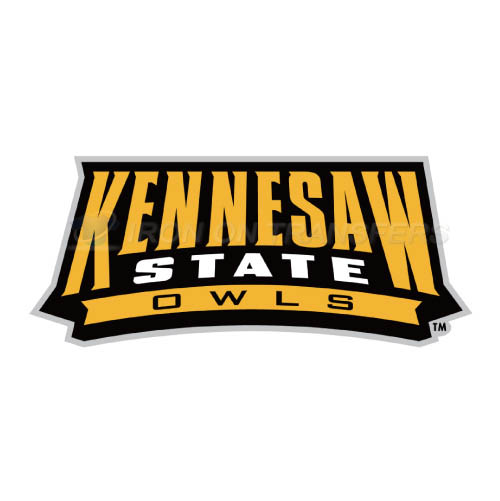 Kennesaw State Owls Logo T-shirts Iron On Transfers N4732 - Click Image to Close